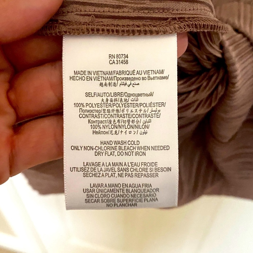 BCBG Plisse Mini Dress - Picture 4 of 5